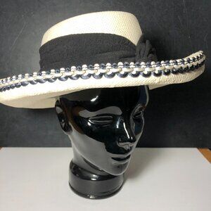 Women's Whittall & Shon White Straw Hat